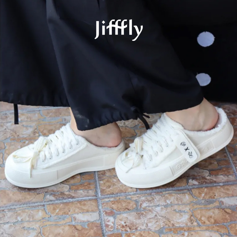 Jifffly Women's Breathable Summer Sandals - Casual White Sneakers for ComfortJFY-220