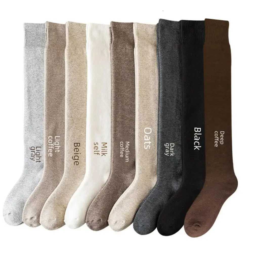 Cashmere Tall Socks Womens FuzzyLined Plush Cozy Winter Hosiery Leg Covers OverKnee Socks Bestseller Warm Thick Stockings Z250909