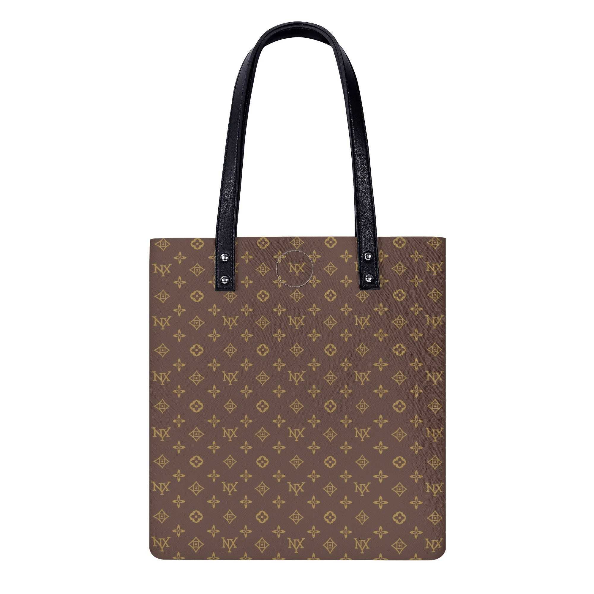 NXY PU Leather Handbags Women Shopping Bags Designer Tote Bag Vintage Hobo Shoulder Bag Outdoor Lightweight Purses 250909
