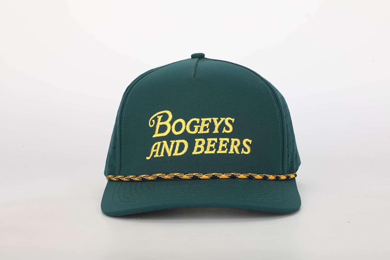 Bogeys Beers Cooling Performance Adjustable and Breathable | Funny Golf Hat Green