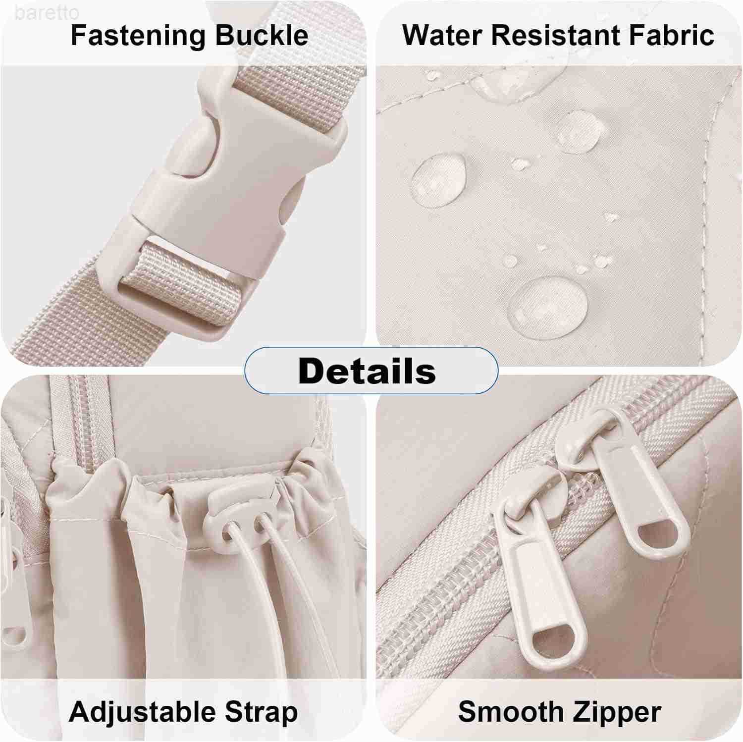 Sling Bag for Women Lightweight Quilted Crossbody Bag with Secure AntiTheft Pocket Perfect Shoulder Bag for Commute Travel Daily Adventures BlackSmall