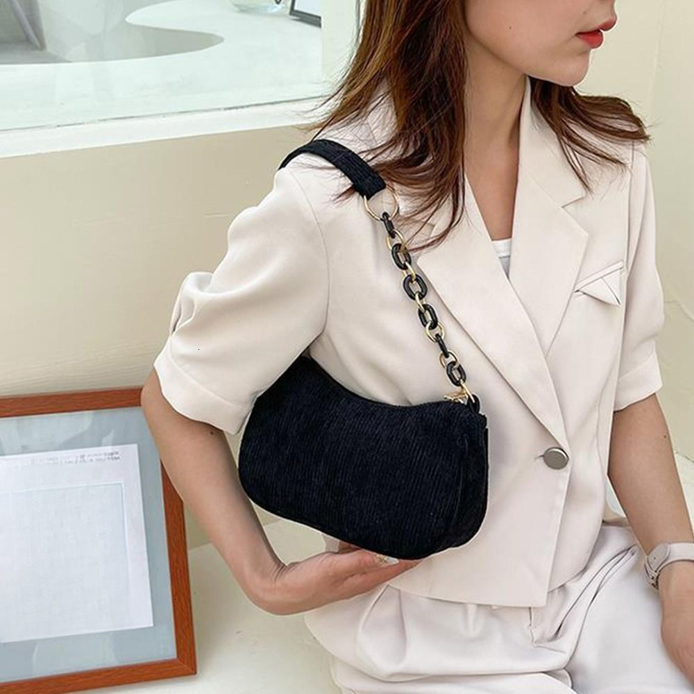 new retro handbag luxury leisure bag women s autumn trend shoulder bag designer bag winter velvet armpit bag crossbody bag