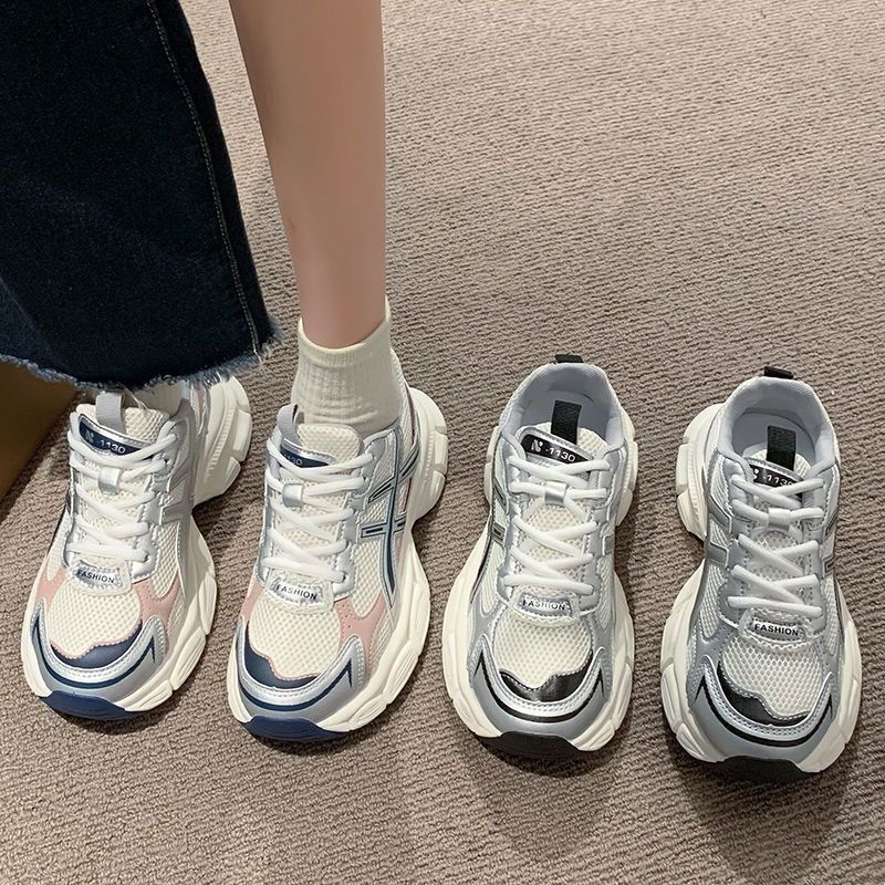 Designer running shoes for Women 2025 Spring Summer New versatile lightweight fashionable running shoes with mesh and breathable surface