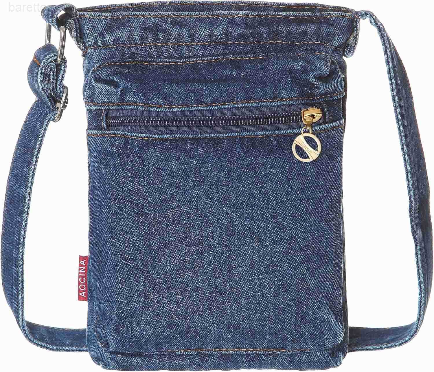 Small Denim Purse Blue Jean Purse Shoulder Bag Denim Crossbody Bags for Women Z250909