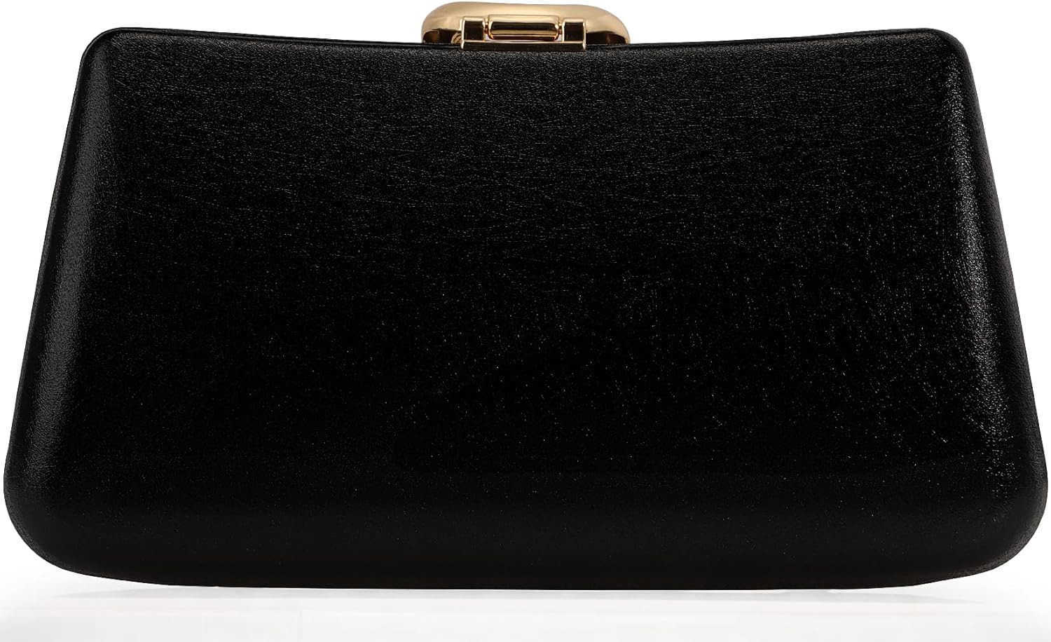 Formal Evening Clutch Purse Synthetic Leather with Snake Clasp Detachable Strap for Wedding Prom Party Z25909