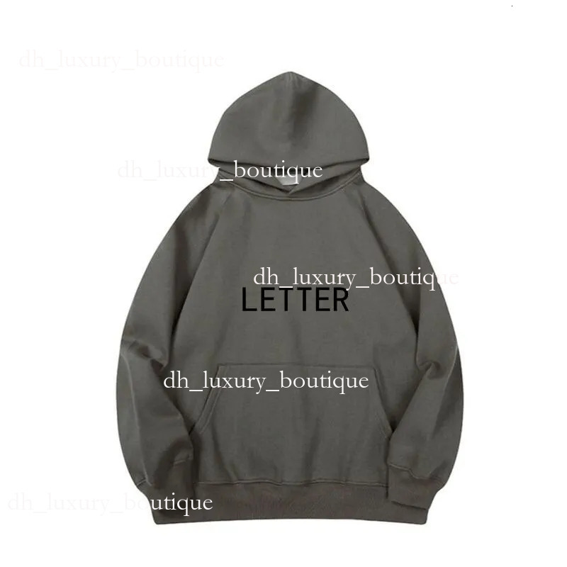 Essential Mens Hoodie Designer Letter Printed Loose Hoodie Designer Hoodie Fashion Man Women Casual Sports Pants Round Neck Pullover Autumn/Winter Classic Top 1cb