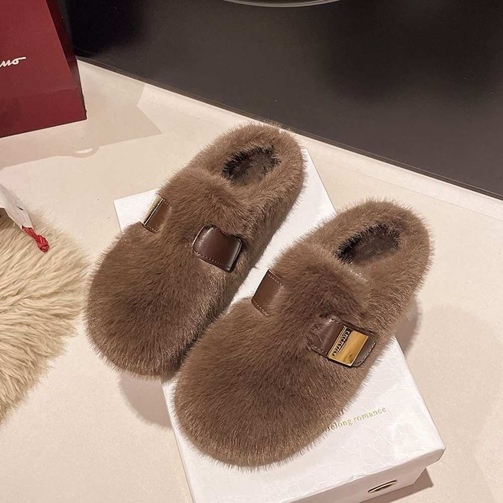 Australia designer slipper Tasman Tazz fluffy Slippers Chestnut Winter Fur Platform Boot Women Men Slip-on Shoes Suede mustard seed micro Boots