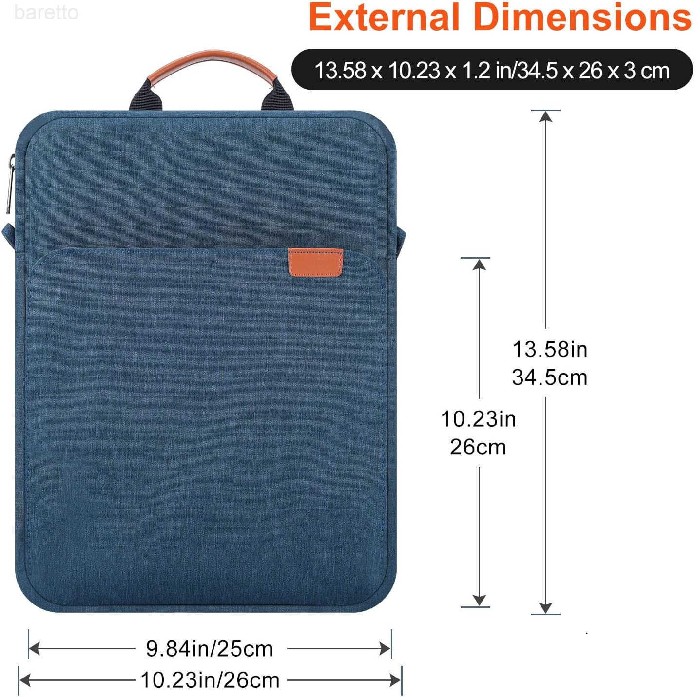 Inch Tablet Sleeve Case for 146 Samsung Galaxy Tab S9 S8 Ultra iPad Pro 13 129Air M2 M3MacBook Air 13MacBook Pro 14 M4 M3 Laptop Shoulder BagSurface P