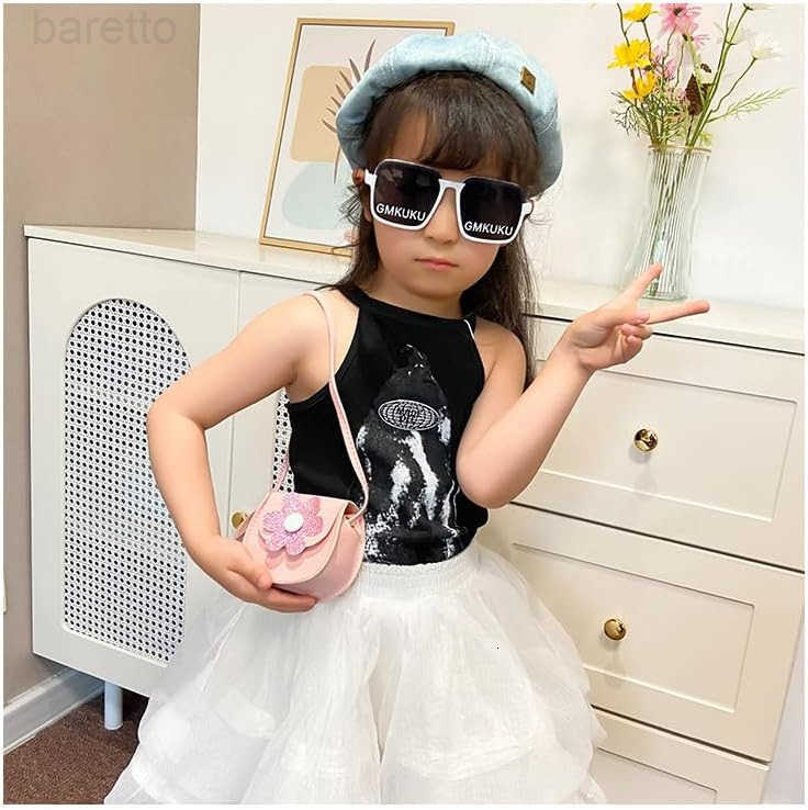 Crossbody Bag Purse Mini SingleShoulder Bag Handbag Pouch Coin Purse for Women Girls ToddlerPink Flower Purse Z250909