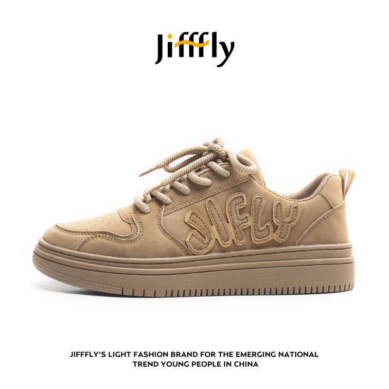 Jifffly free shipping designer shoes men's autumn winter new versatile trendy sneakers casual sports couple versatile running shoes black white g