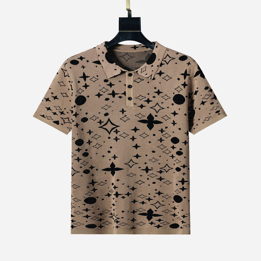 Designer mens polo shirt short sleeve tee lapel womens t shirt cotton men shirts Mens Polos