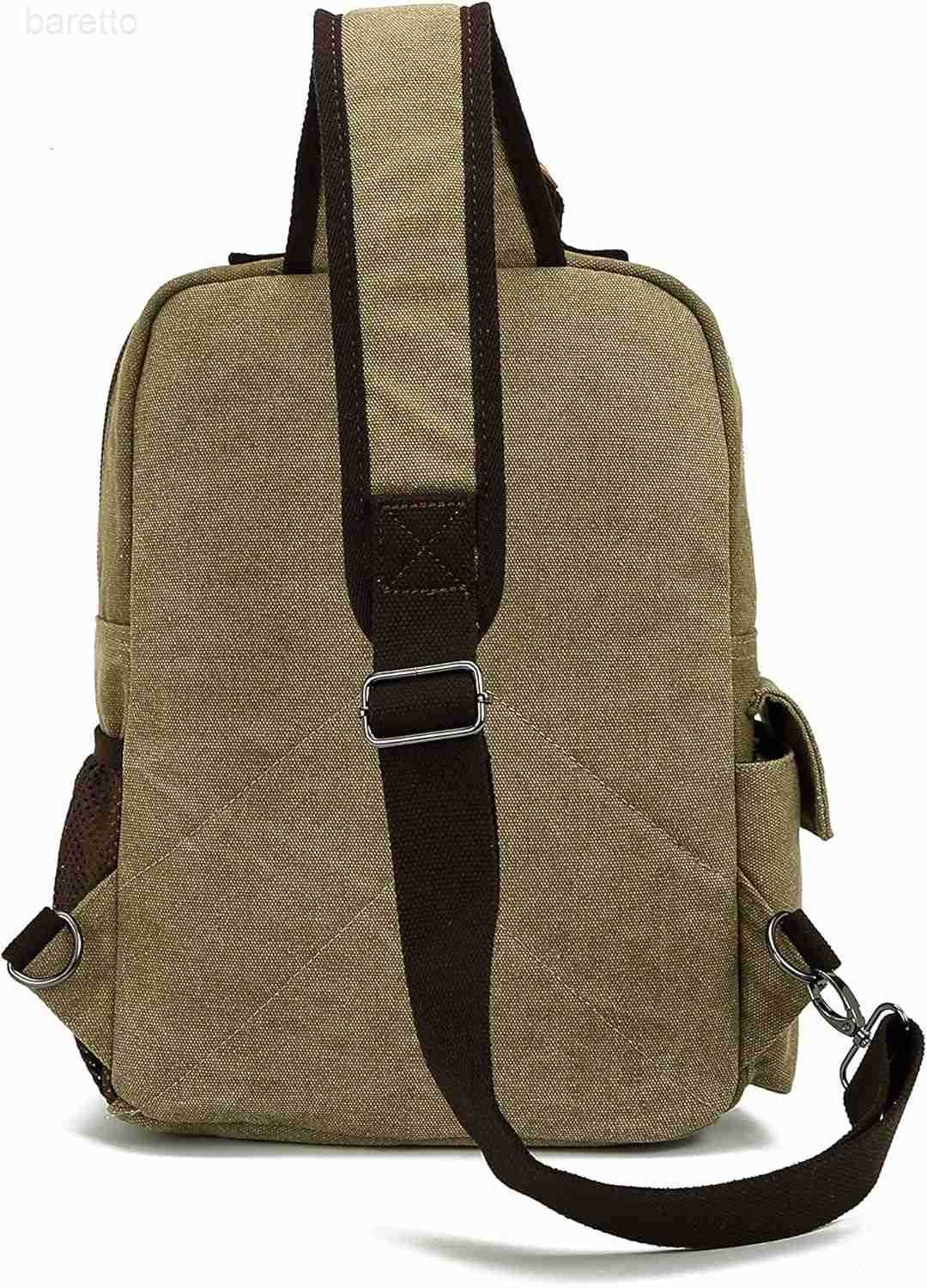 Canvas Messenger Bag Sling Bag Crossbody Bag Shoulder Bag Retro Cross Body Handbags Z250909