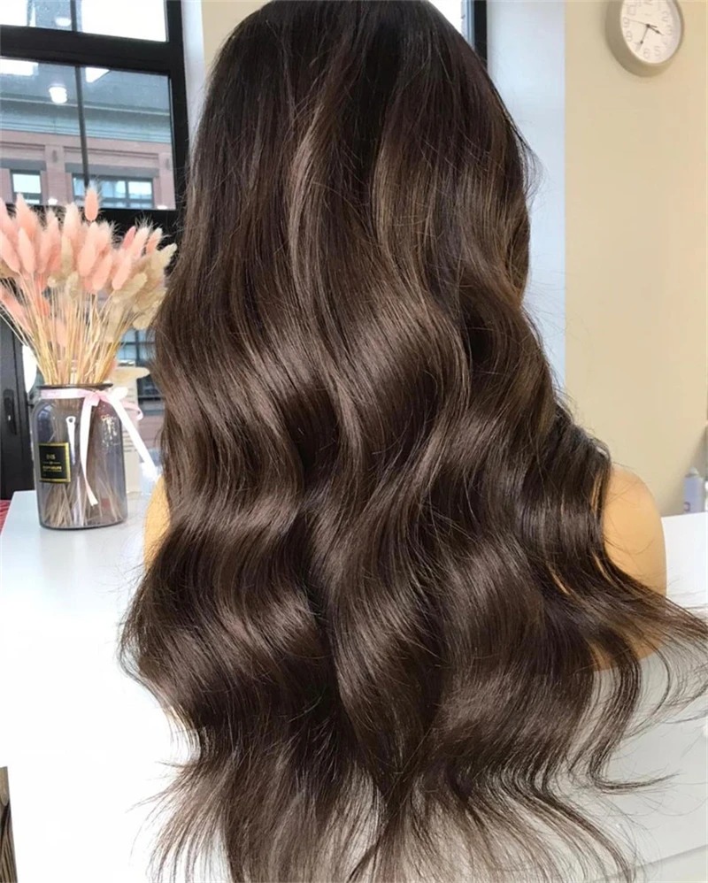 Natural Curly Human Hair Wigs Chocolate Brown Honey Blonde Highlights Hd Lace Wigs Bob Wig Human Hair 100% 13x4 High Quality Women Wig Soft Texture