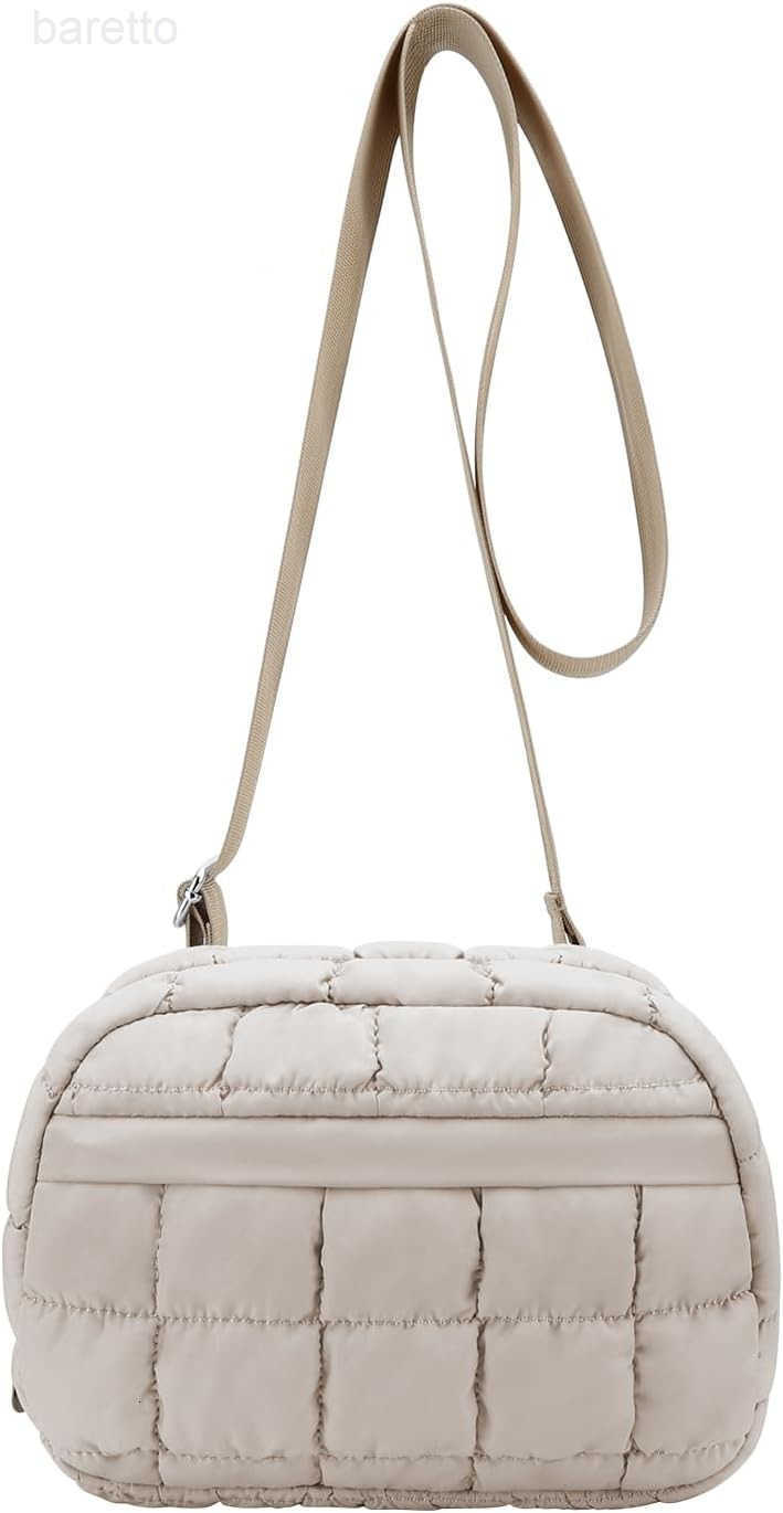 Crossbody Bags for Women Quilted Puffer Belt Bag Fanny Pack Cross body Purse with Adjustable Strap Z250910