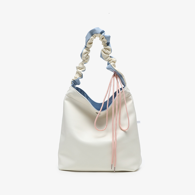 2025 new collection Niche Handbag Fashionable Women's Shoulder Bag Autumn New Item Contrasting Color Designer Bag Minimalist Style Armpit Tote Ba