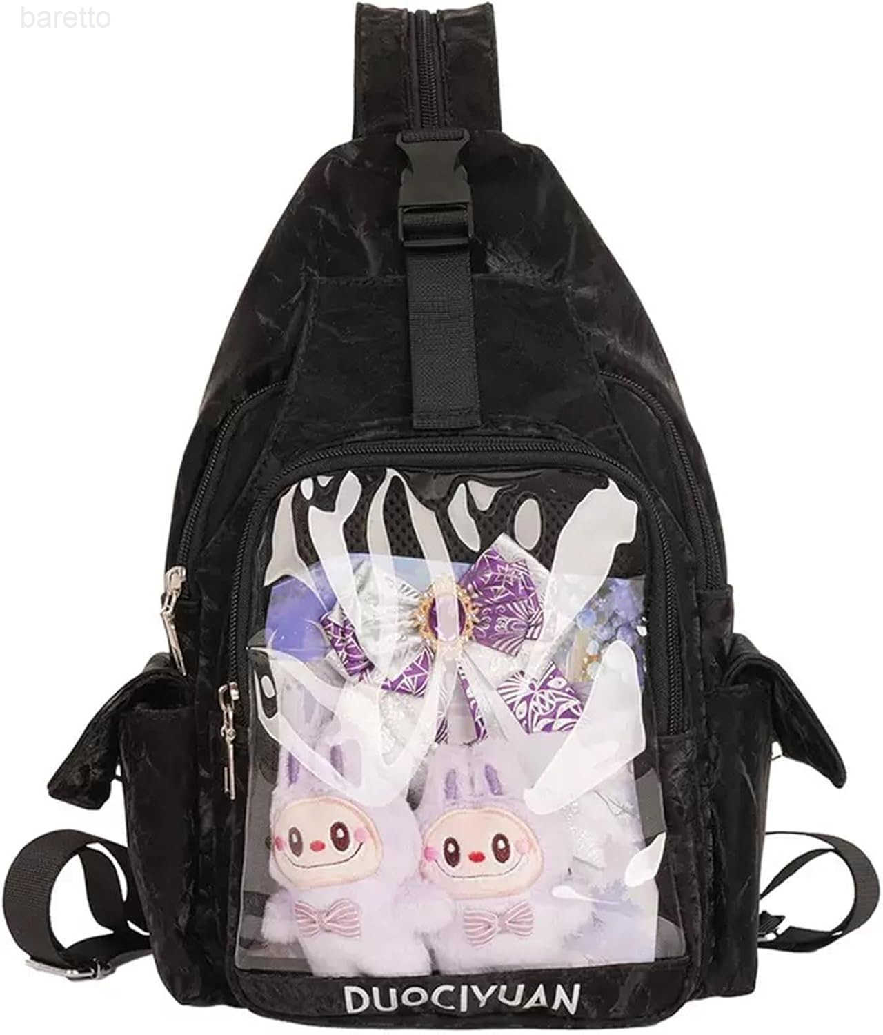 Display Chest Pack Single Shoulder Bag Sport Backpack Packs Hiking Daypack Z250909
