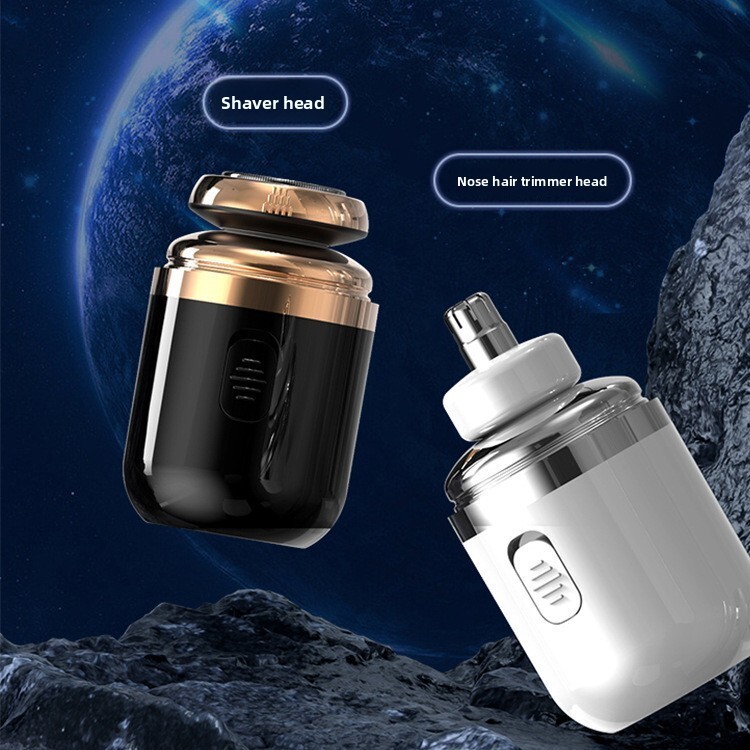 Electric Mini Portable Razor Small Cannon Car-mounted Men's Rechargeable Compact New Model Shaver