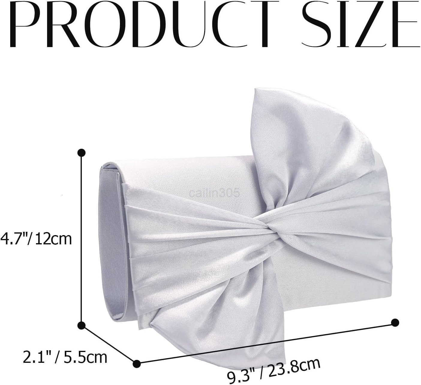 Evening Bag Bow Flap Clutch Purse for WomenElegant Clutch Handbag for FormalPartyPromWedding Z25909