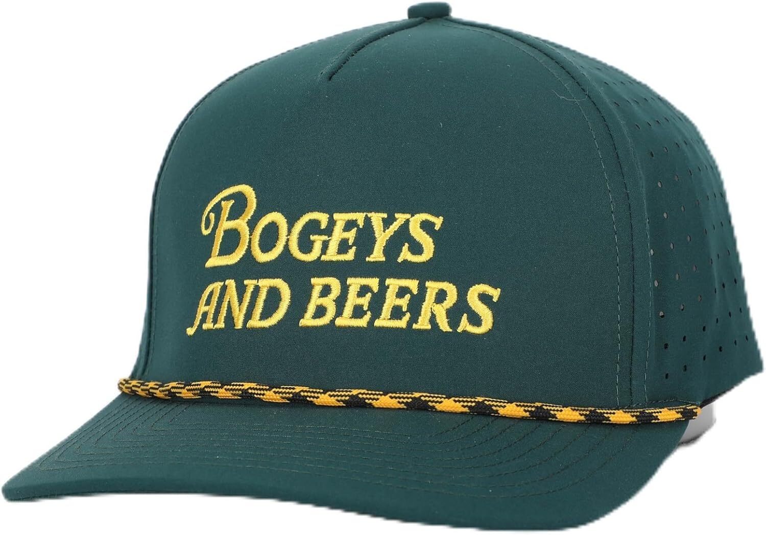 Bogeys Beers Cooling Performance Adjustable and Breathable | Funny Golf Hat Green