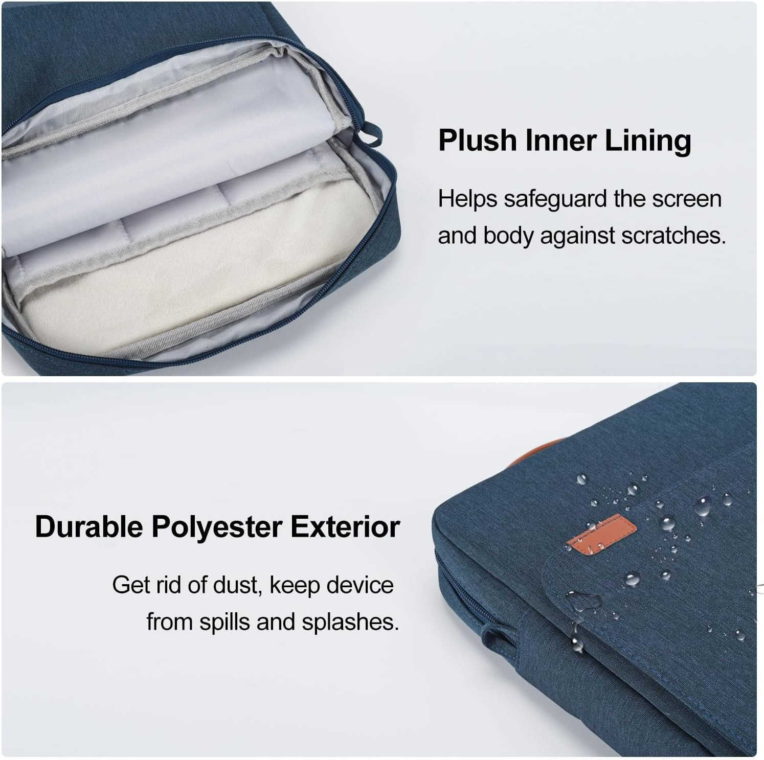 Inch Tablet Sleeve Case for 146 Samsung Galaxy Tab S9 S8 Ultra iPad Pro 13 129Air M2 M3MacBook Air 13MacBook Pro 14 M4 M3 Laptop Shoulder BagSurface P