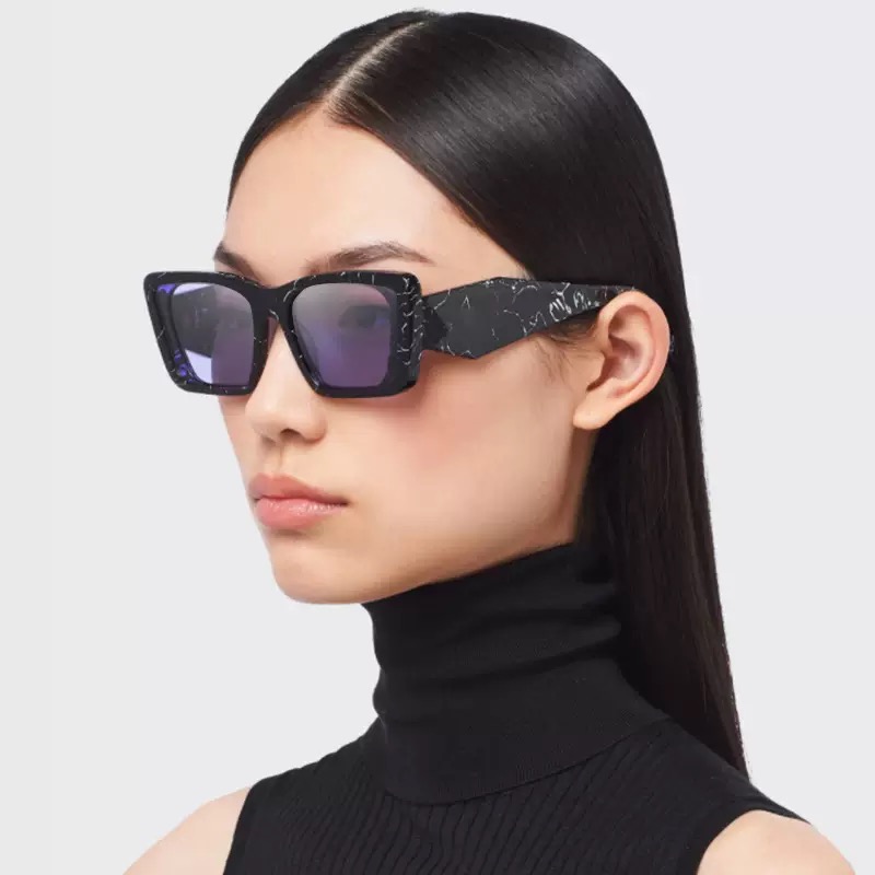 888Sunglasses New Hot Style Square Frame Mens Womens Symbole Designer Sunglasses MODEL SPR 23Y Unique Temples Fashion Sense Super Top Quality with