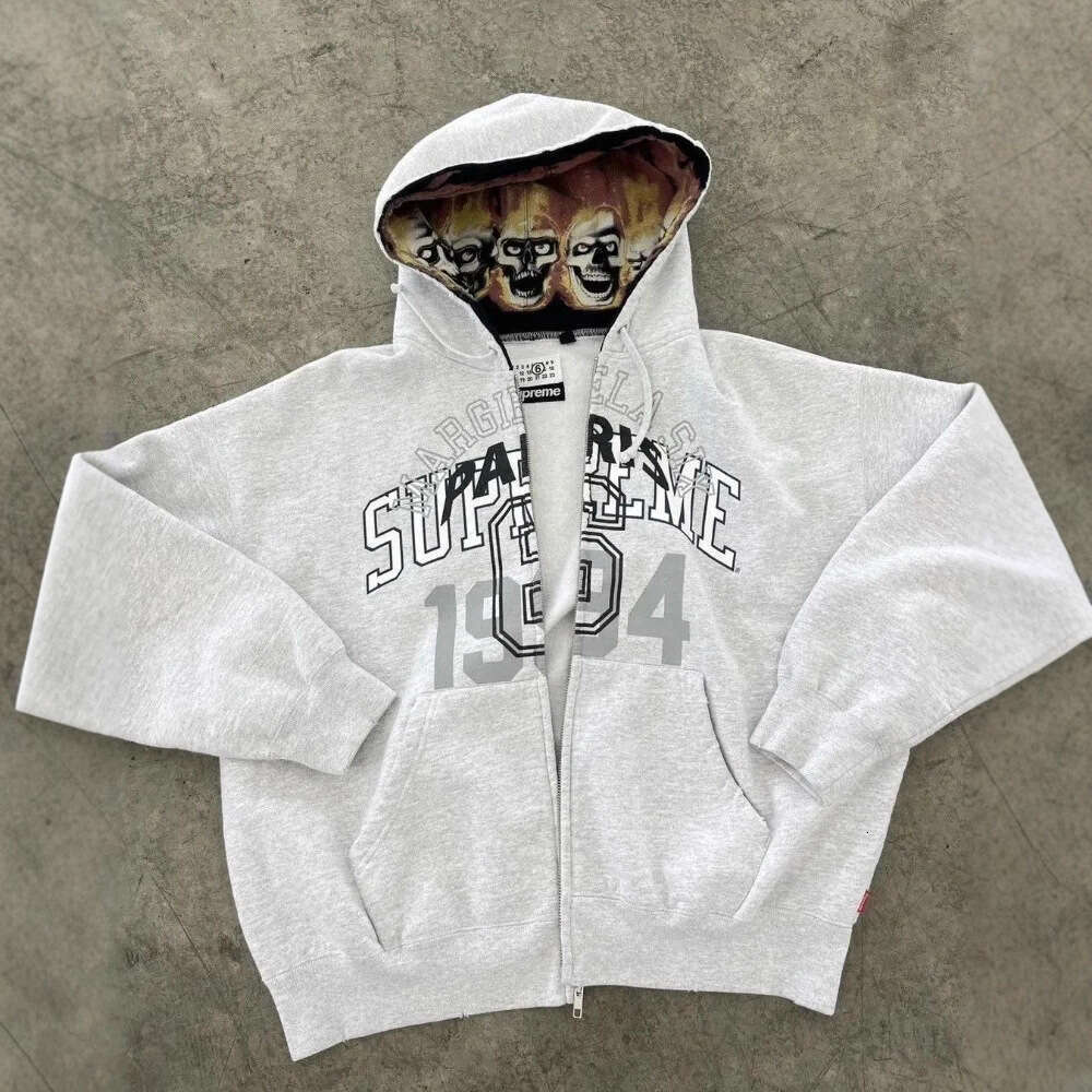 Zipper Cardigan 2025 New 1994 English 3D Print National Trend Treasure Boy Hoodie