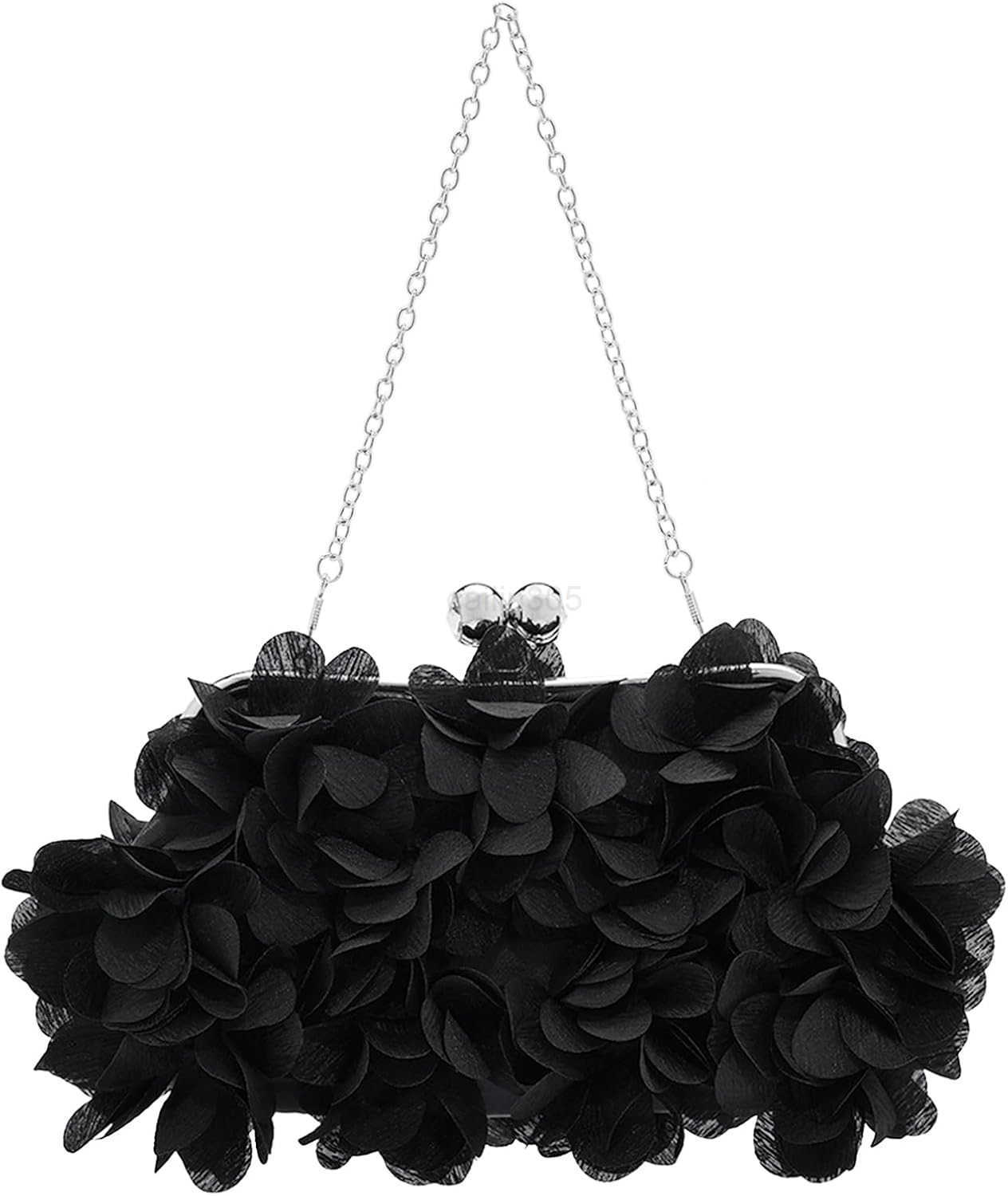Bags for Women Formal Floral Clutch Purses for Women Wedding Cocktail Party Prom Purse Dressy Handbags Z25909