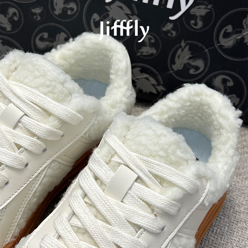 Jifffly Men's Casual Sneakers - Trendy Fall/Winter Athletic Shoes for CouplesJFY-260