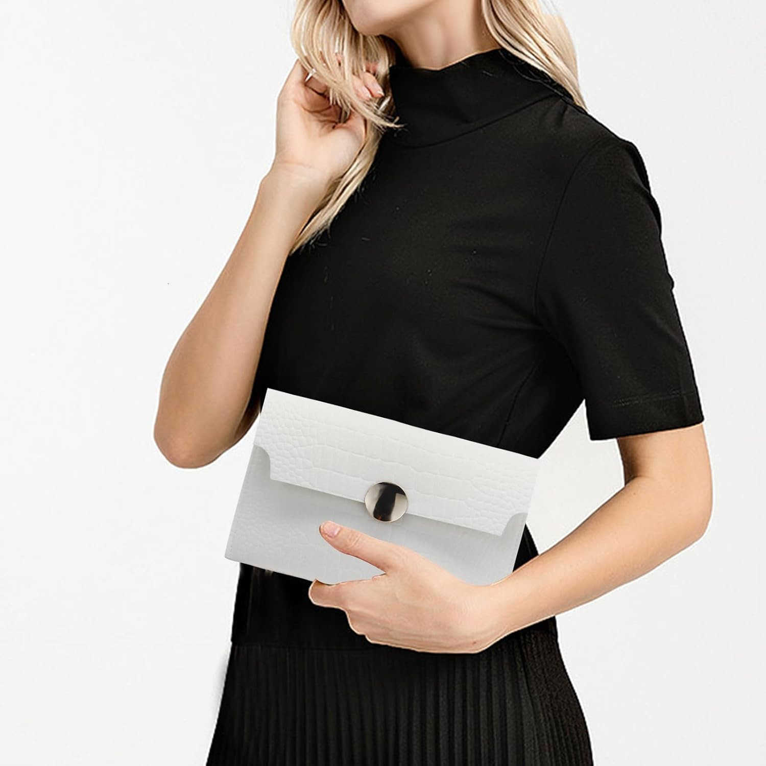 Purses for Women Envelope Handbags for Women with Magnetic SnapFastener FAshionable Evening Bag Z25909