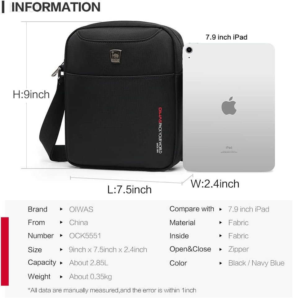 Small Messenger Bag Crossbody Shoulder Bags for Men Mini Sling Pack Handbag Mens Nylon Travel Purse Z250909
