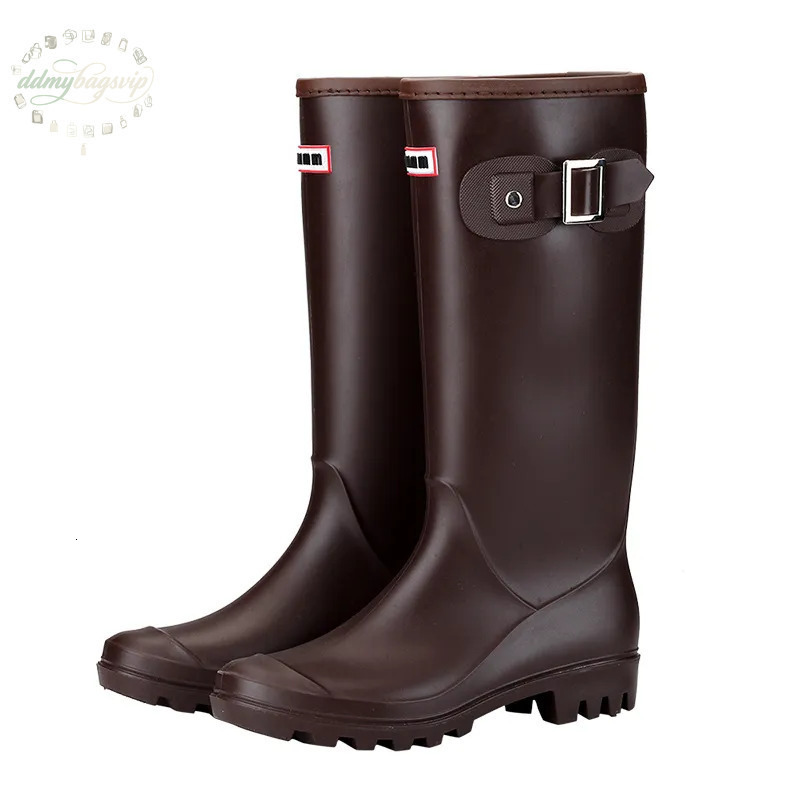 Bestseller Designer Women's Boots Snow Rubber High Cut Breathable Rain Black Lightweight Shoes Fashion Autumn/winter Wellies Size 35-42 ddmybagsv