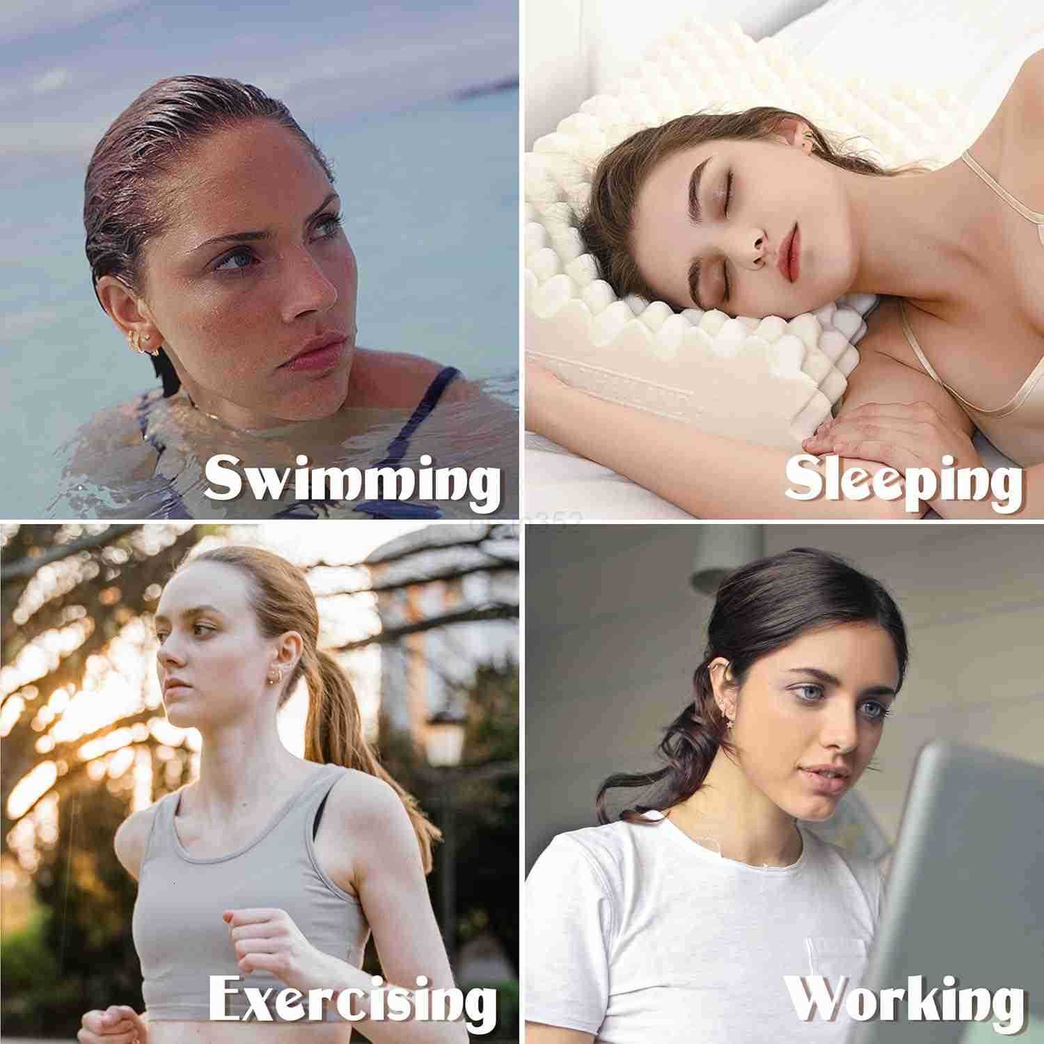 14K Gold Earrings for Women S925 Sterling Silver Earrings for Multiple Piercings Cartilage Stud Small Hoop Dainty Earrings SetW250909