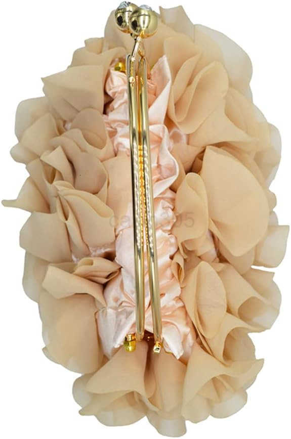 Floral Clutch Purses for Women Satin Clutch Evening Bag Party Prom Handbags Bride Purse Z25909