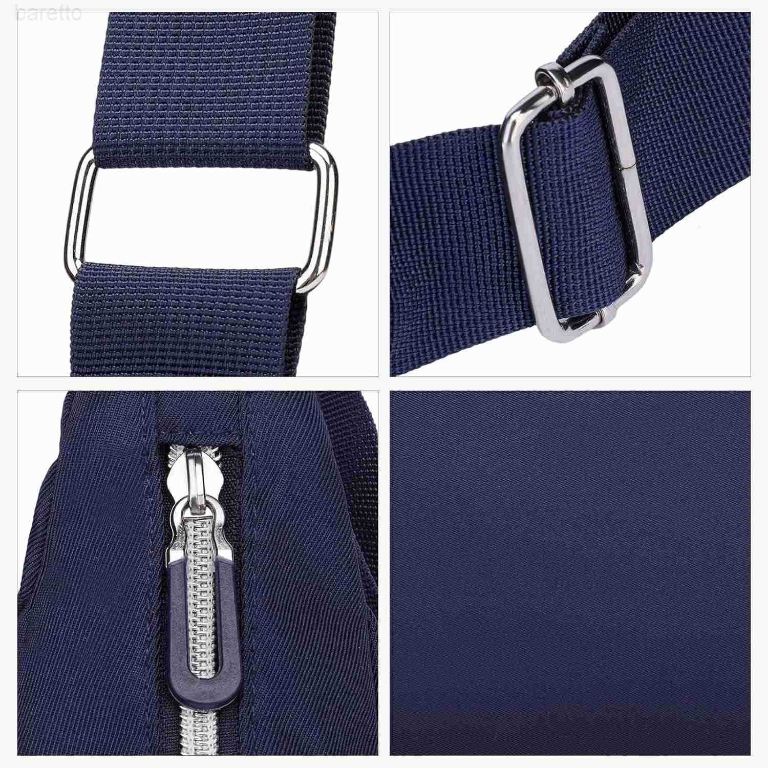Bags for Women Nylon Waterproof Shoulder Purse Messenger Bag Ladies Multiple Pockets Bag for Travel Z250909