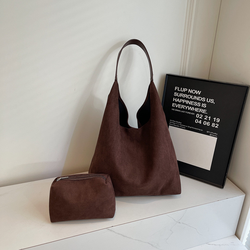 2025 New Designer Shoulder High Quality Women's handbag Purse Suede Tote Underarm Bag Autumn and winter Fashion Shopping bag Free Shipping
