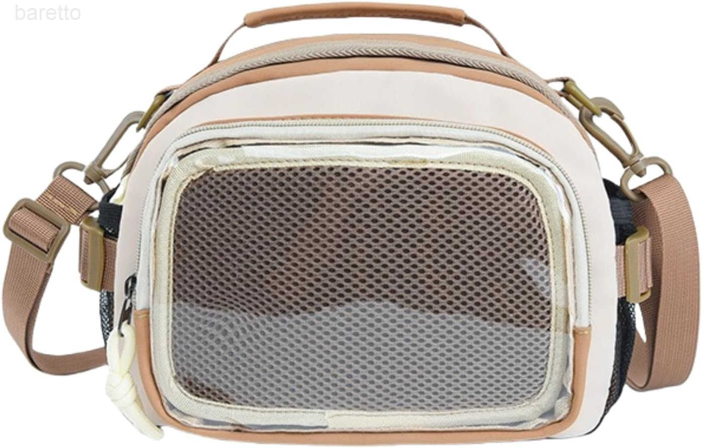 Bag Pin Display Backpack with Insert Canvas Single Shoulder Crossbody Bag Contrast Handbag and Purse for Women Orange Z250909