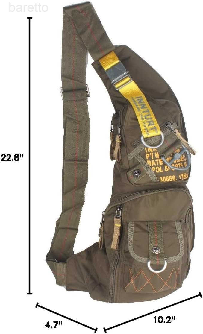 Sling Chest Bag Daypack Bicycle Travel Gym Backpack Z250909