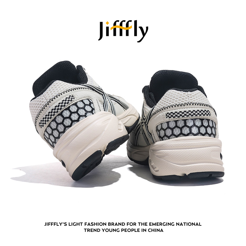 Jifffly free shipping designer shoes 2025 new autumn and winter vintage versatile trendy couple thick soled outdoor sneakers for women and men