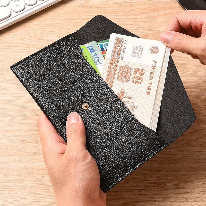 2025 New Women's Long Wallet Ultra Thin Soft Leather Clutch with Phone Pocket High Capacity Card Holder