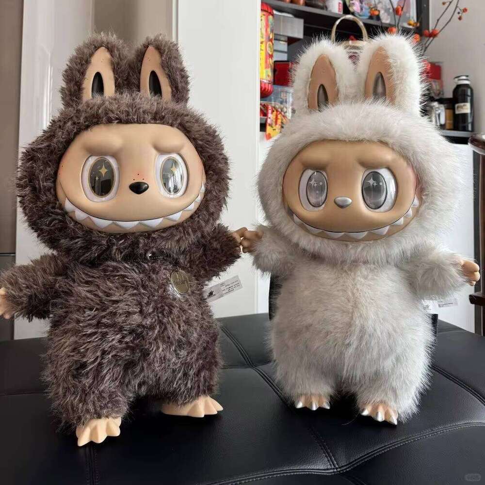 Vinyl Face Set Box Card Market Action Figure Plush Doll The Monster 58Cm Zemomo I Found You Monster Labubu Angel In Clouds