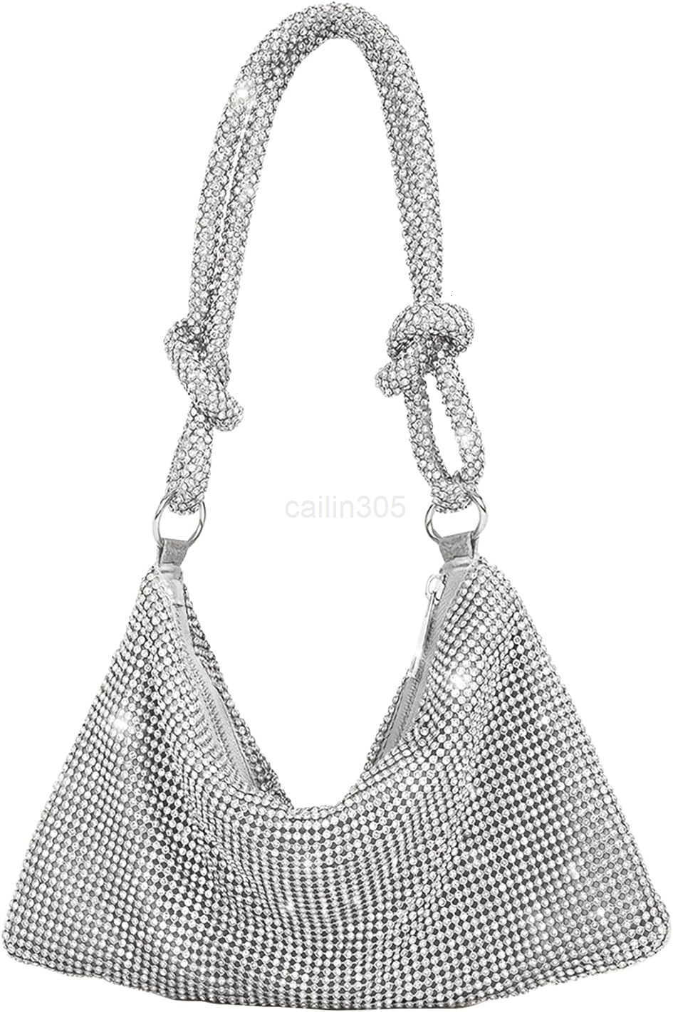 Evening Bags for Women with Rhinestone Sparkling Clutch Purses for Parties Proms Night Outs Formal Events Z25909