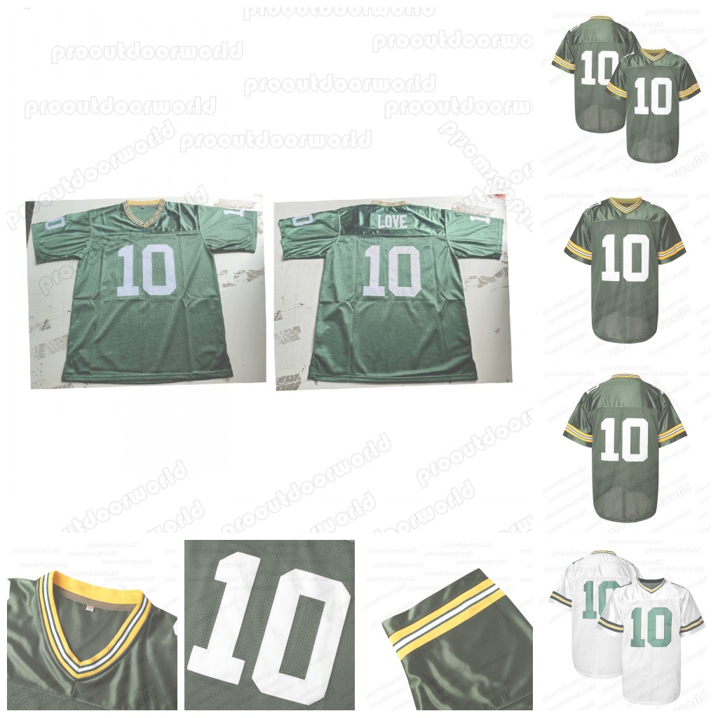 10 Love Personalized 2025 Green/Navy Football Jersey Parsons 8 Josh Jacobs 85 Tucker Kraft 29 Xavier McKinney 11 Jayden Reed Golden Cooper Woodson Custom Stitched