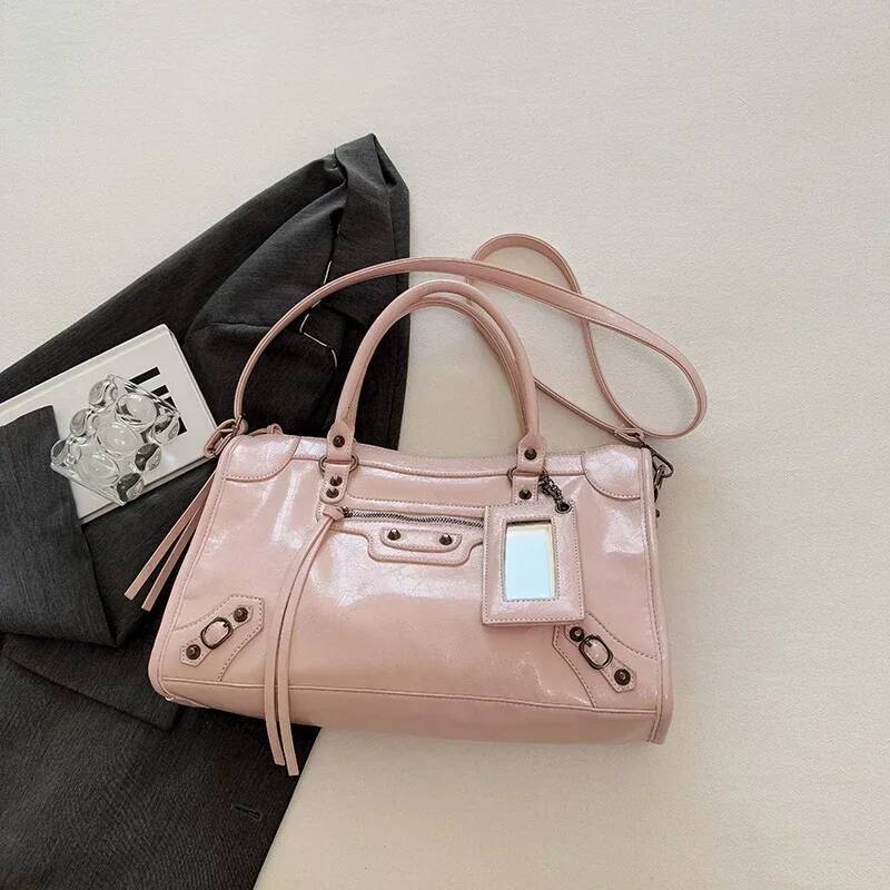 2025 new collection Fashion And Elegant Style Leather Handbag Women's Handbag Autumn New Designer Bag Women's Shoulder Bag Outdoor Travel Ba