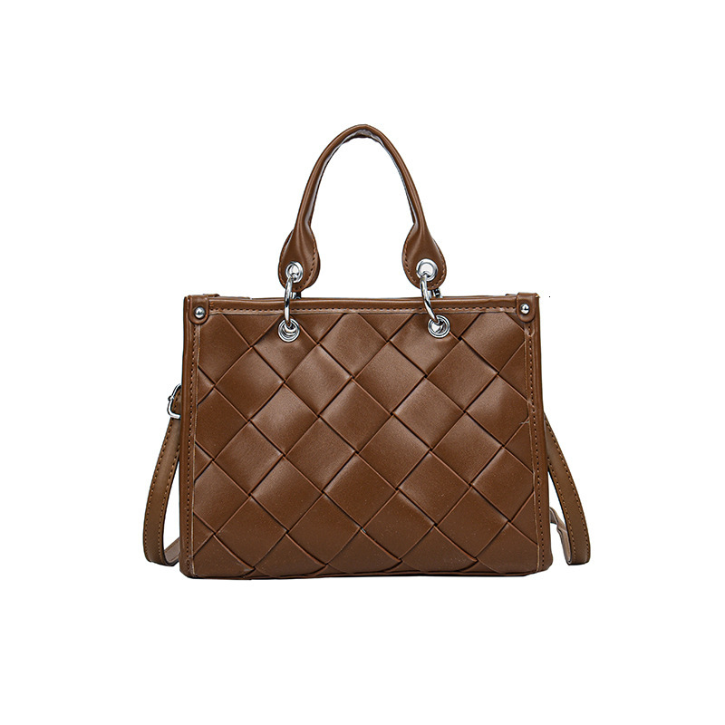 Luxury Brand Designer Bag 2024 New Fashion Handwoven Handbag Women Tote Bag Commuter Trendy Versatile Shoulder Crossbody Bag