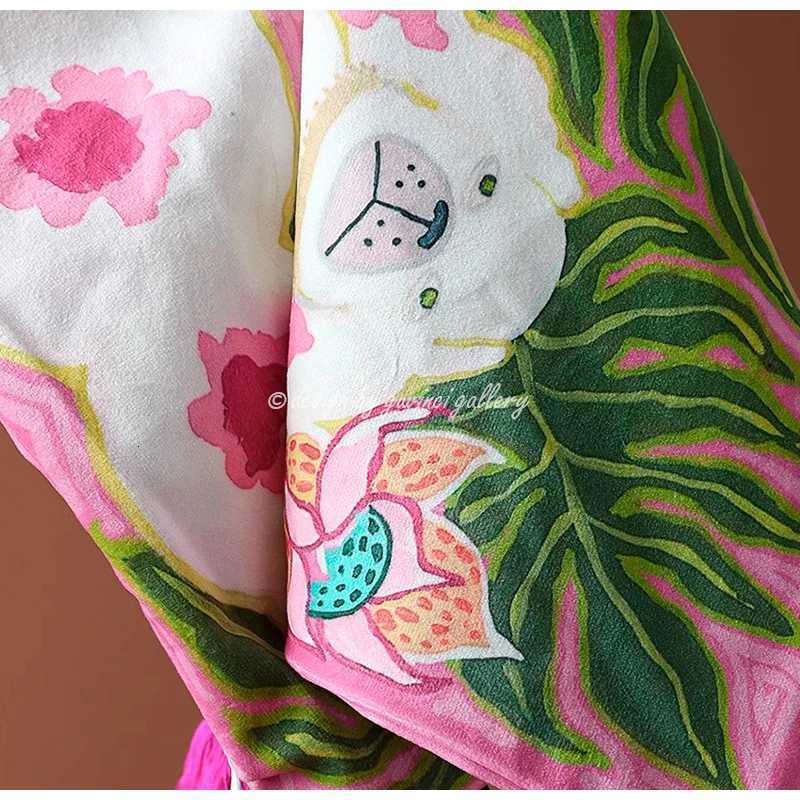 Luxurious GUVINCI Pink Lion Dog Decorative Cushion Cover Chinoiserie Style Luxury Mystical Animals Print Art Pillowcase For Sofa Bed Couch Y251109