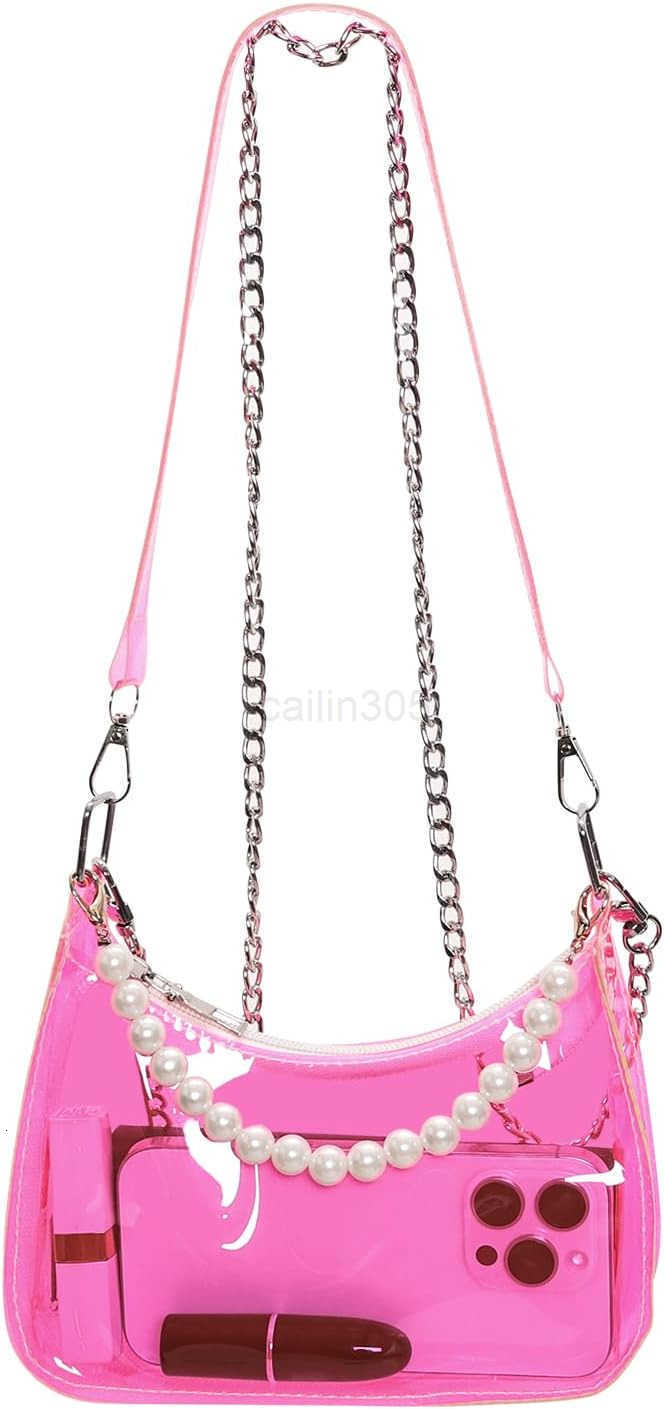 Clear Purse for Stadium Events Small Clear Bag Stadium Approved Bag With 3 Strap Stadium Approved Bags for Concerts Z25909