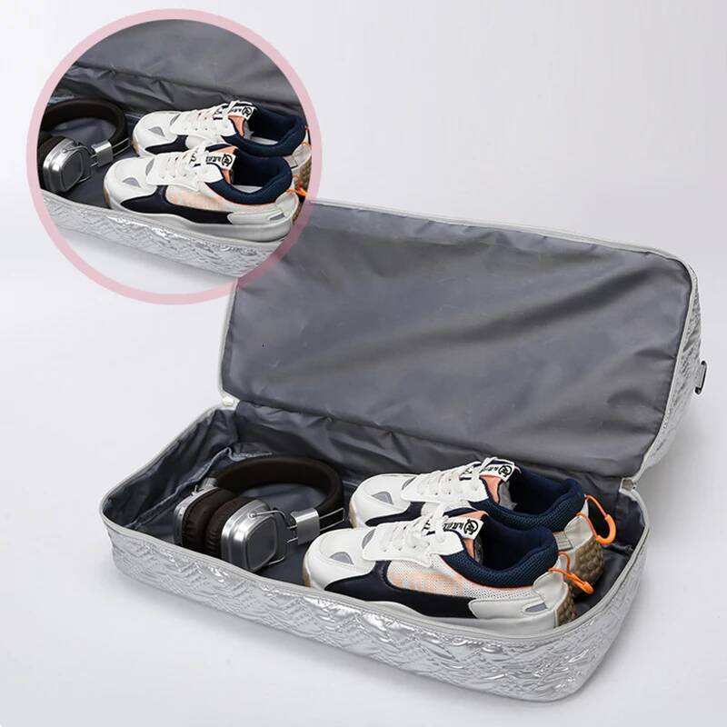 2025 new collection Shining Lightweight Luggage Large Capacity Travel Luggage Fitness Bag Autumn New Designer Handbag Shoulder Bag Sports Bag Women�