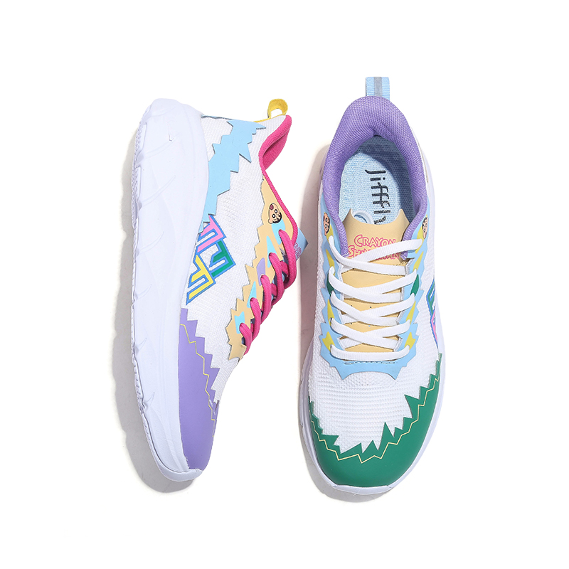 Jifffly Crayon Shin-chan Collaborative Women's Sneakers - High Heel Running Shoes JFY-237CS