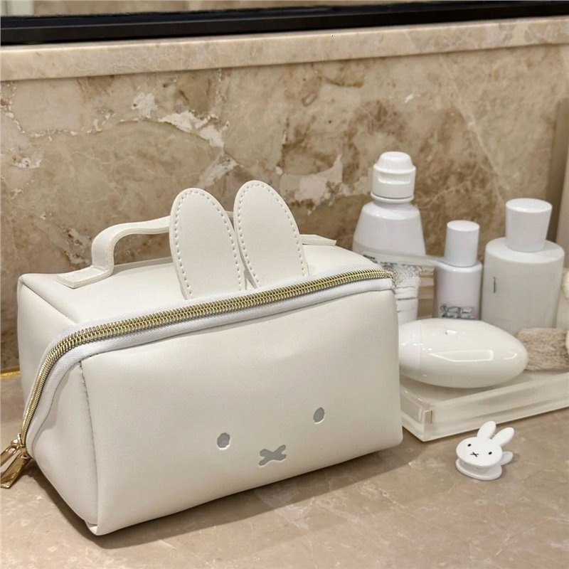 new multifunctional cute rabbit handbag luxury bag women s makeup bag designer bag multifunctional portable toiletries leisure storage bag for girls