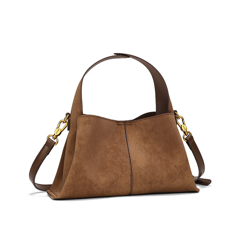 Free Shipping 2025 New Design Vintage Classic Show temperament Womens shoulder bag Minimalist Style Versatile Crossbody bag brown Hot Sale
